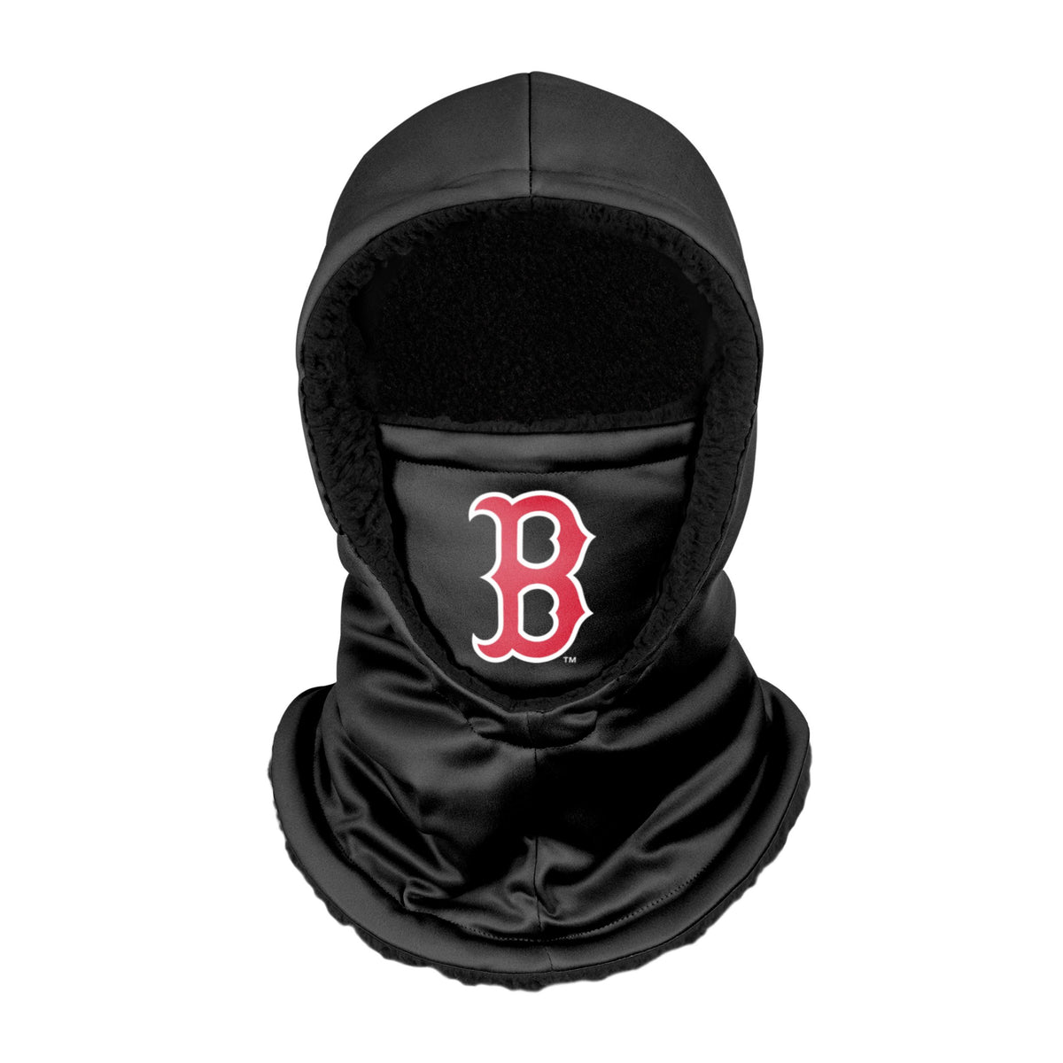 Boston Red Sox Mlb Black Hooded Gaiter Fan Gear For Men And Women