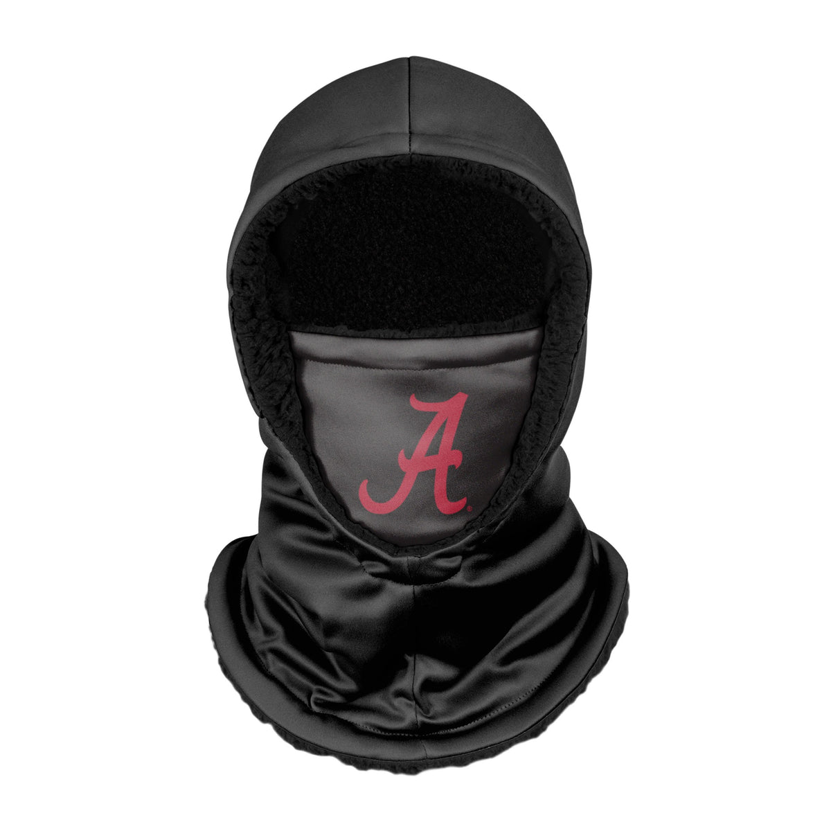Alabama Crimson Tide Ncaa Black Hooded Gaiter Fan Gear For Men And Women