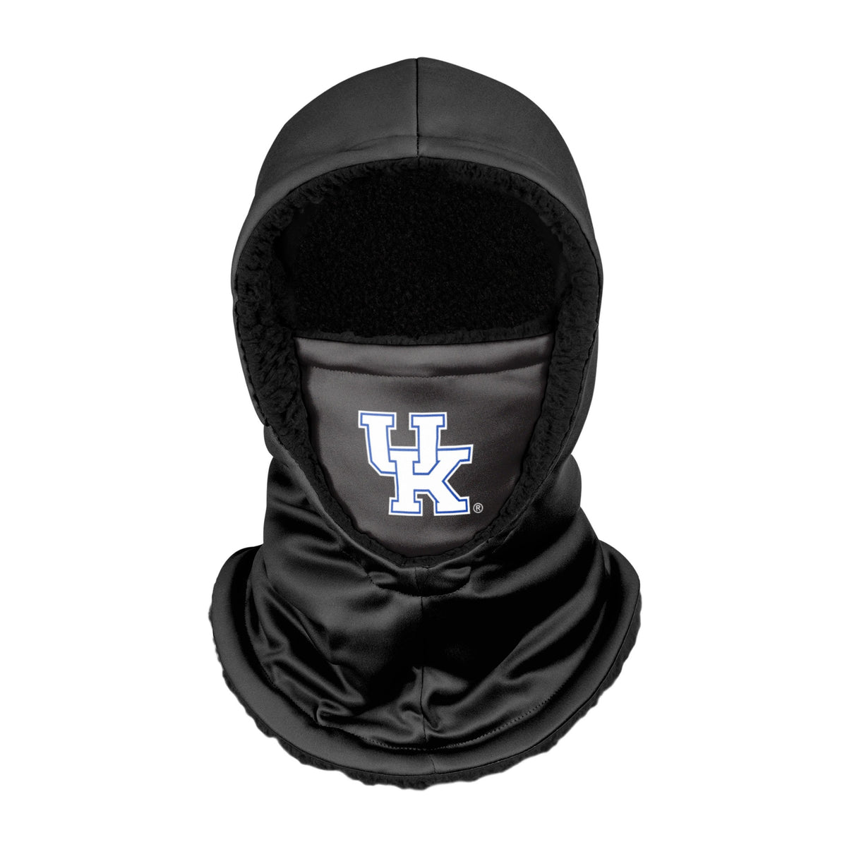 Kentucky Wildcats Ncaa Black Hooded Gaiter Fan Gear For Men And Women