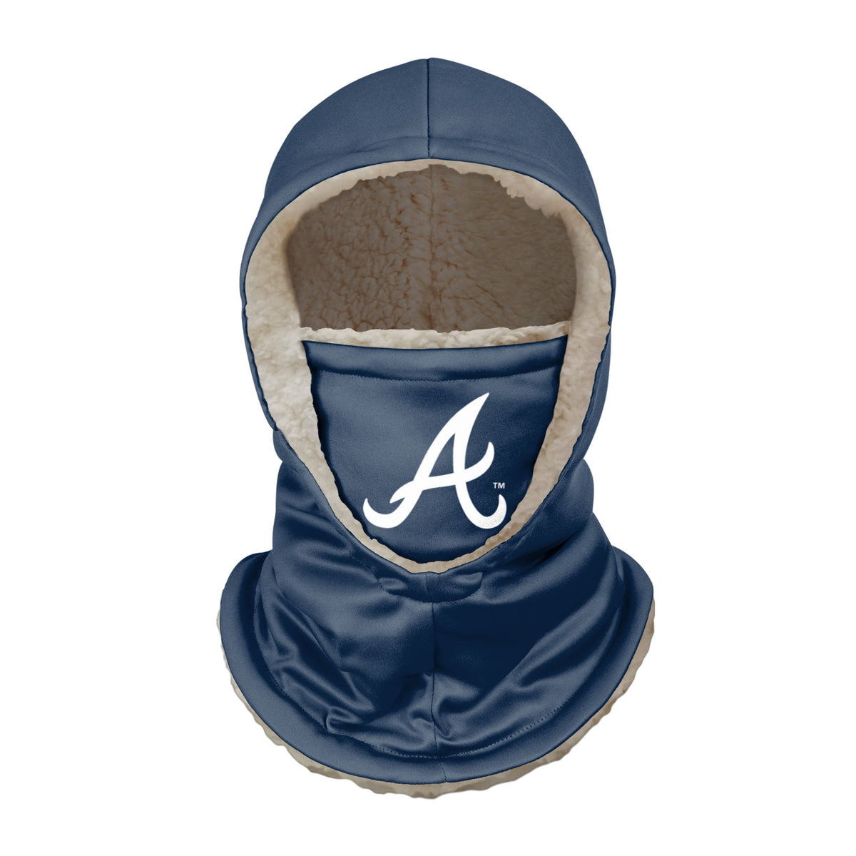 Atlanta Braves Mlb Team Color Hooded Gaiter Fan Gear For Men And Women