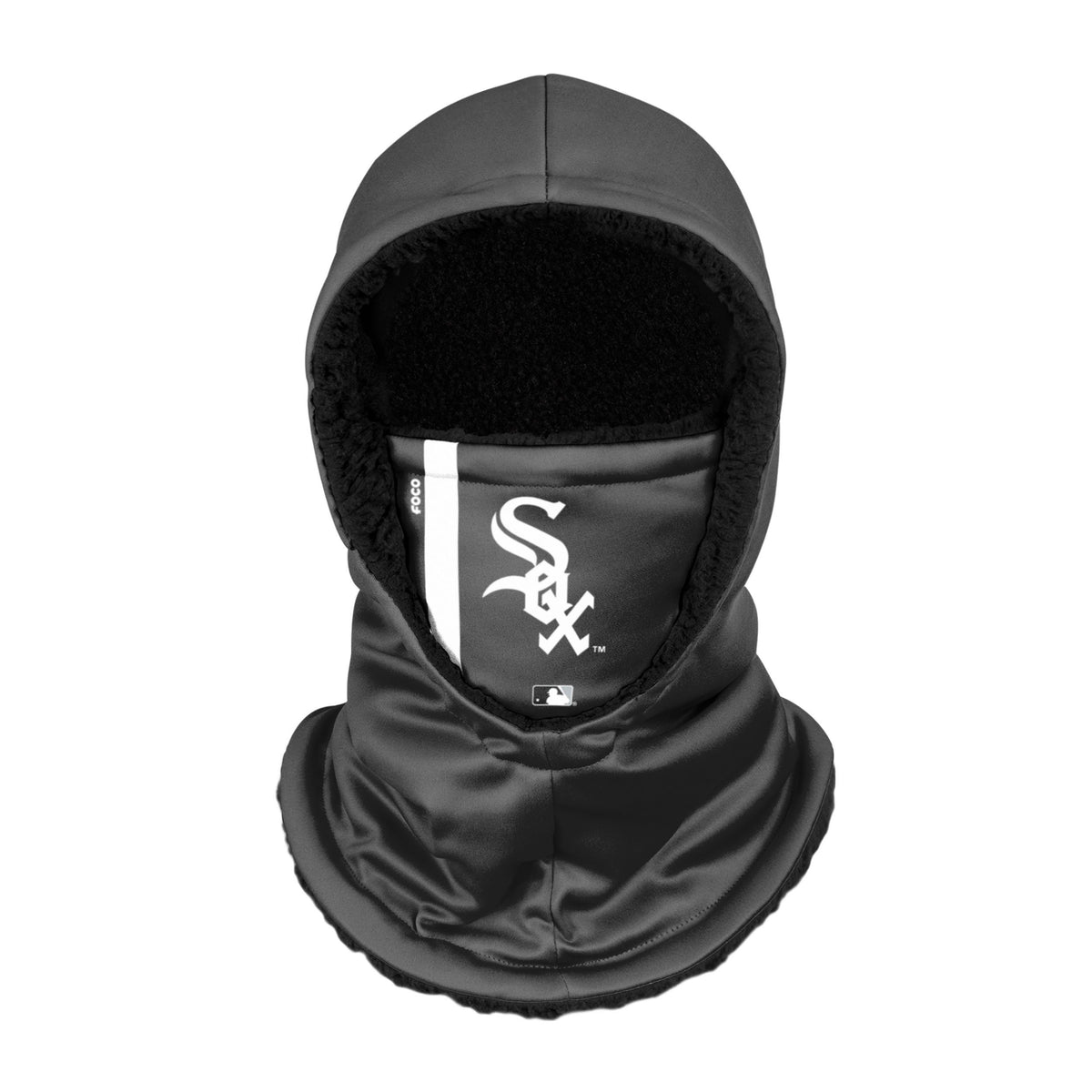 Chicago White Sox Mlb On-Field Black Hooded Gaiter Fan Gear For Men And Women