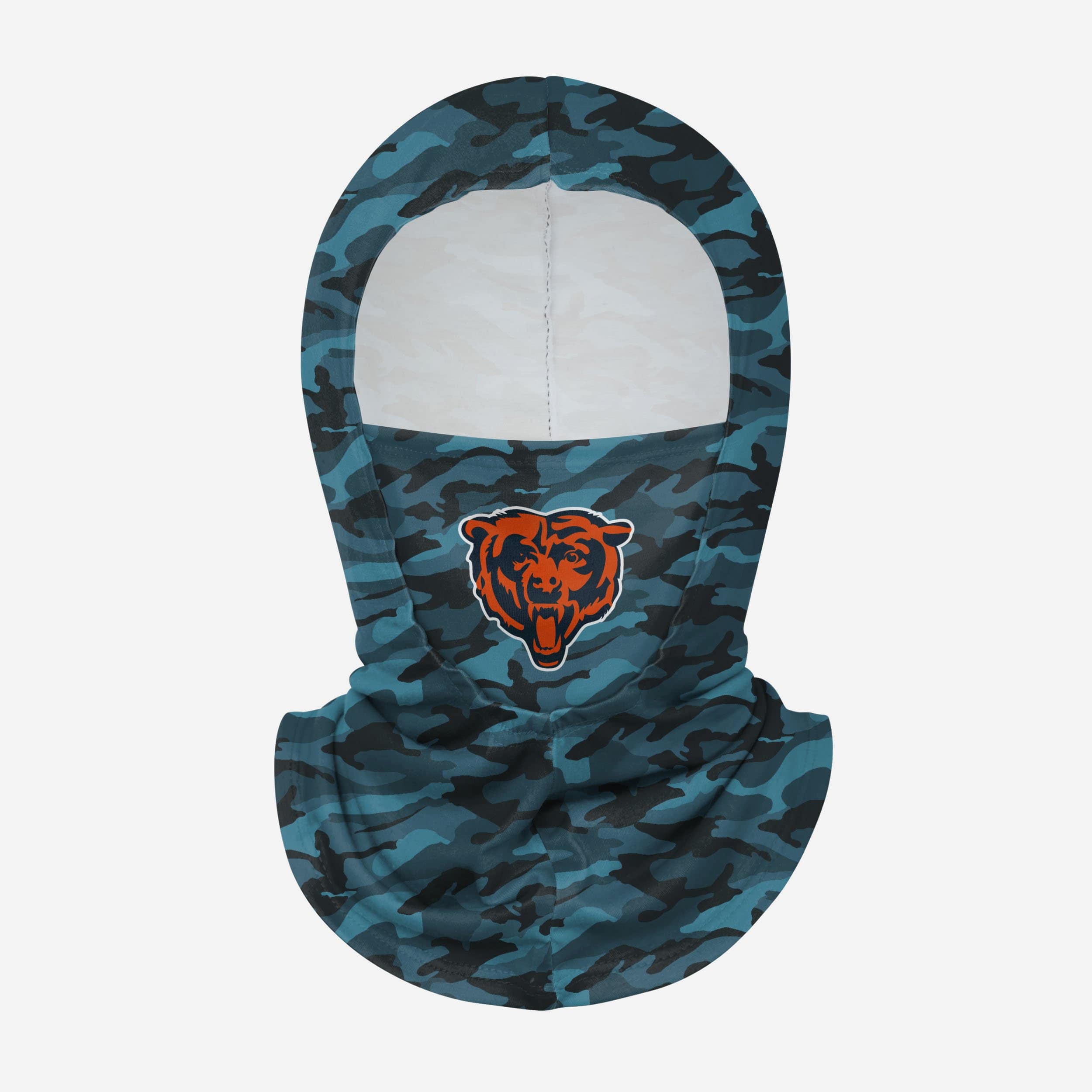 Chicago Bears Camo Lightweight Hooded Gaiter Fan Gear For Men And Women