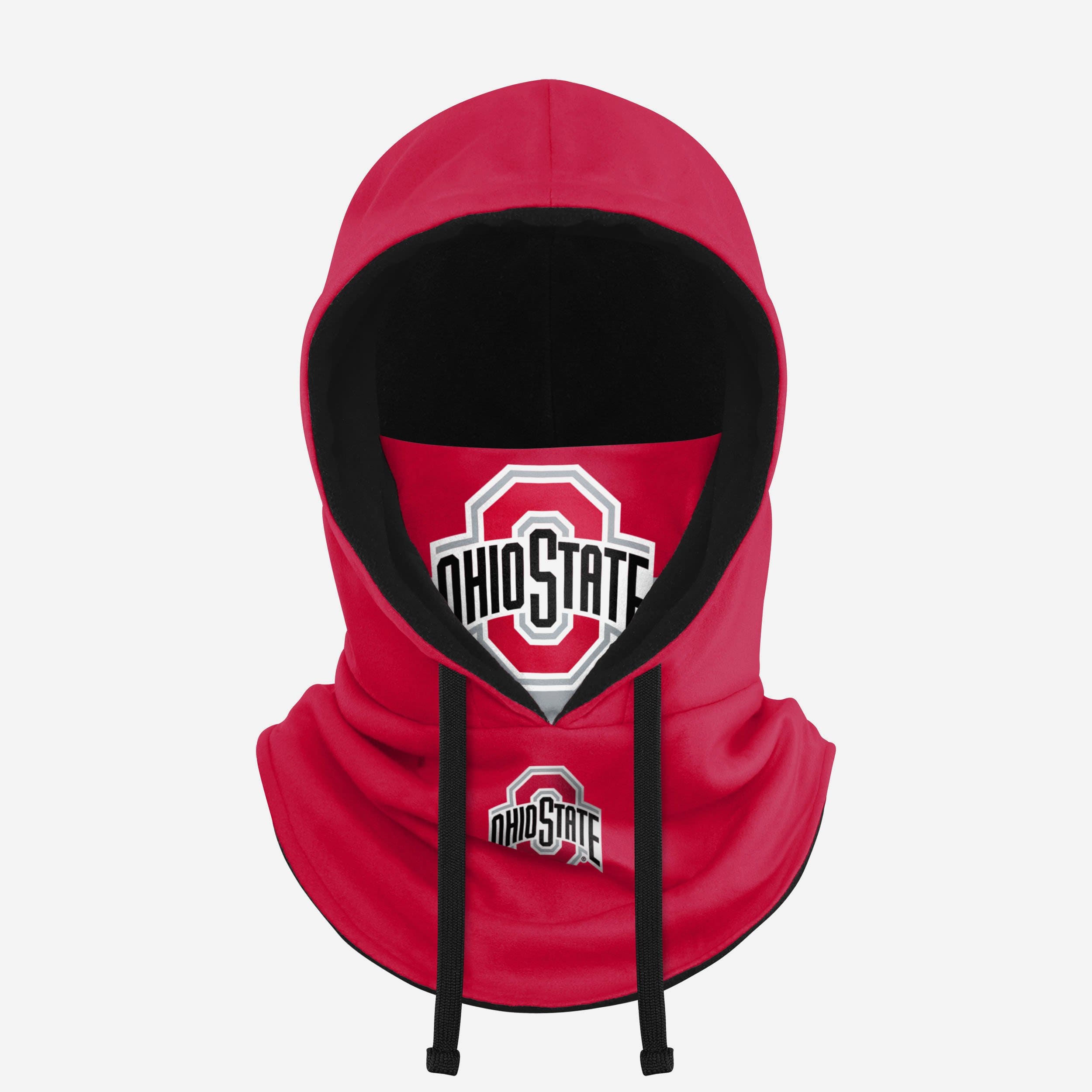 Ohio State Buckeyes Drawstring Hooded Gaiter Fan Gear For Men And Women