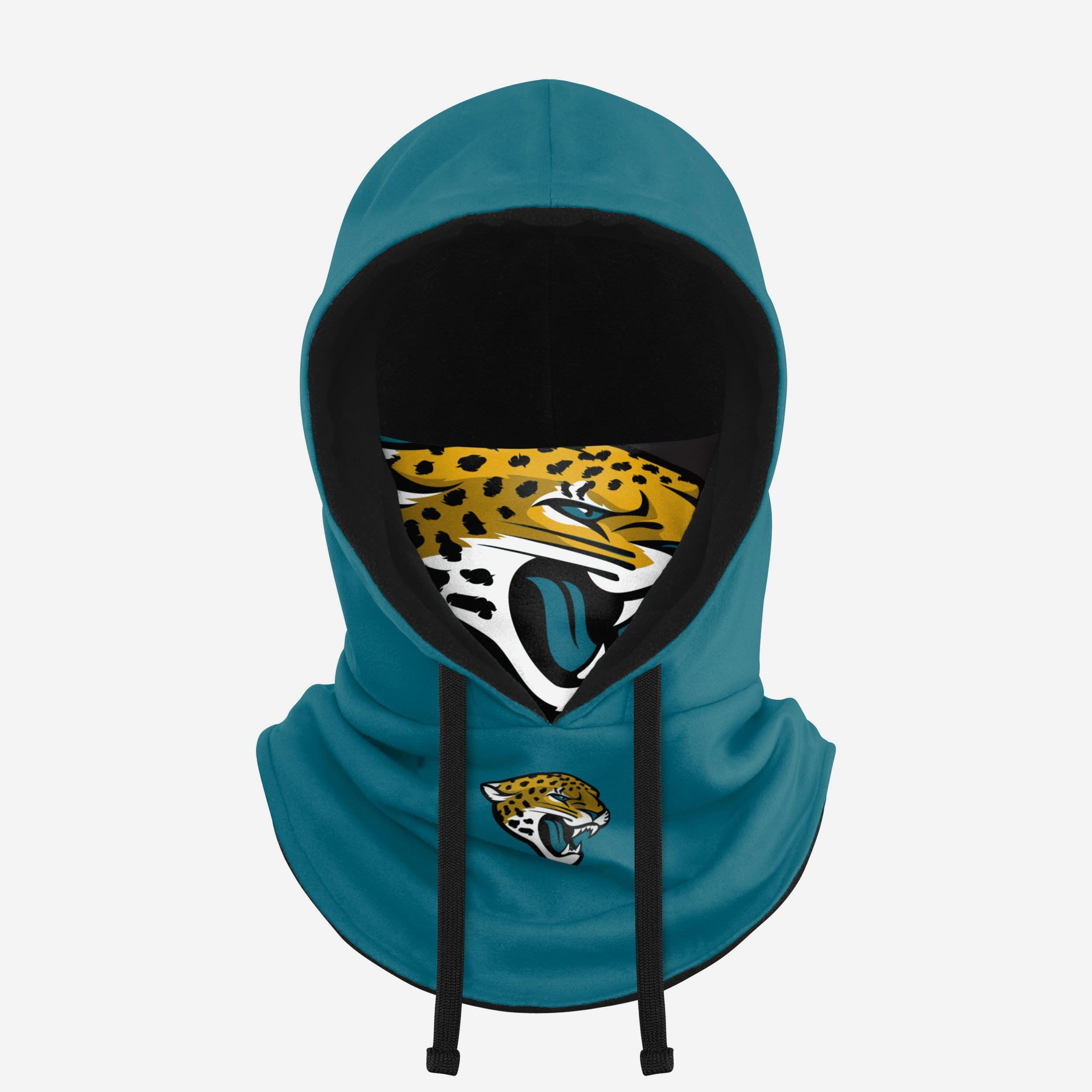Jacksonville Jaguars Drawstring Hooded Gaiter Fan Gear For Men And Women