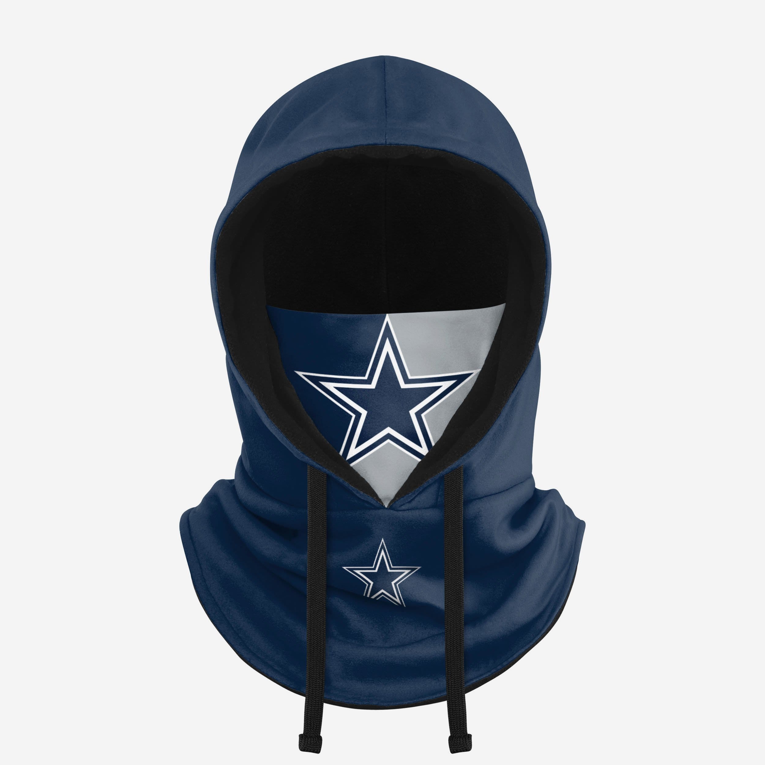 Dallas Cowboys Nfl Drawstring Hooded Gaiter Fan Gear For Men And Women
