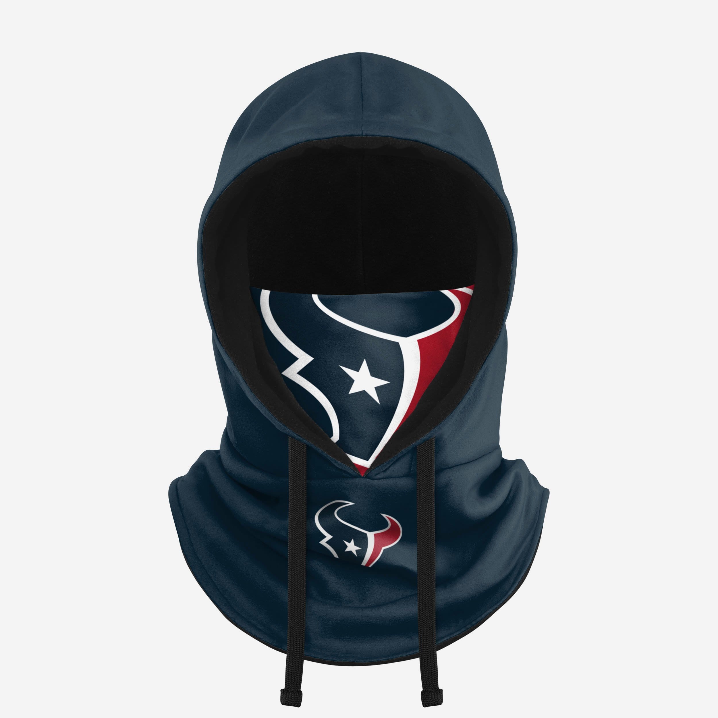 Houston Texans Nfl Drawstring Hooded Gaiter Fan Gear For Men And Women