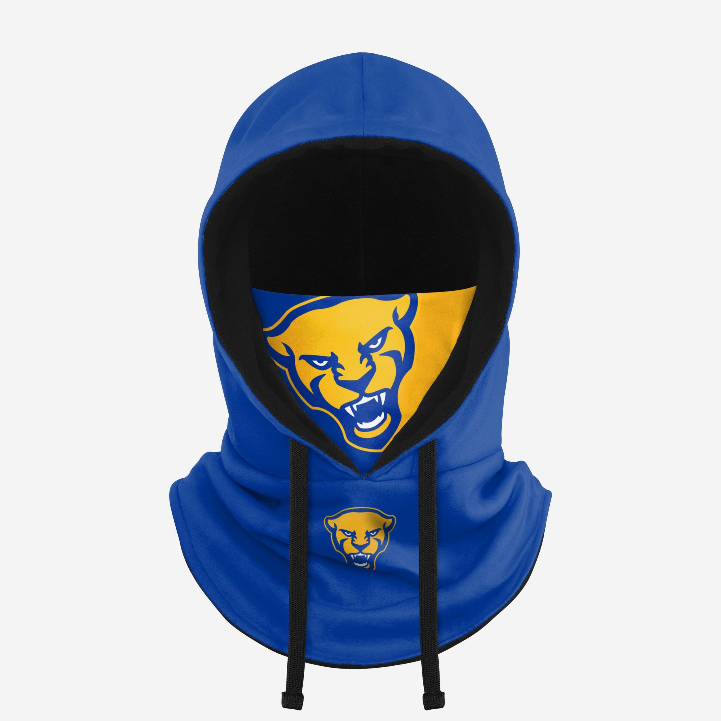 Pittsburgh Panthers Drawstring Hooded Gaiter Fan Gear For Men And Women