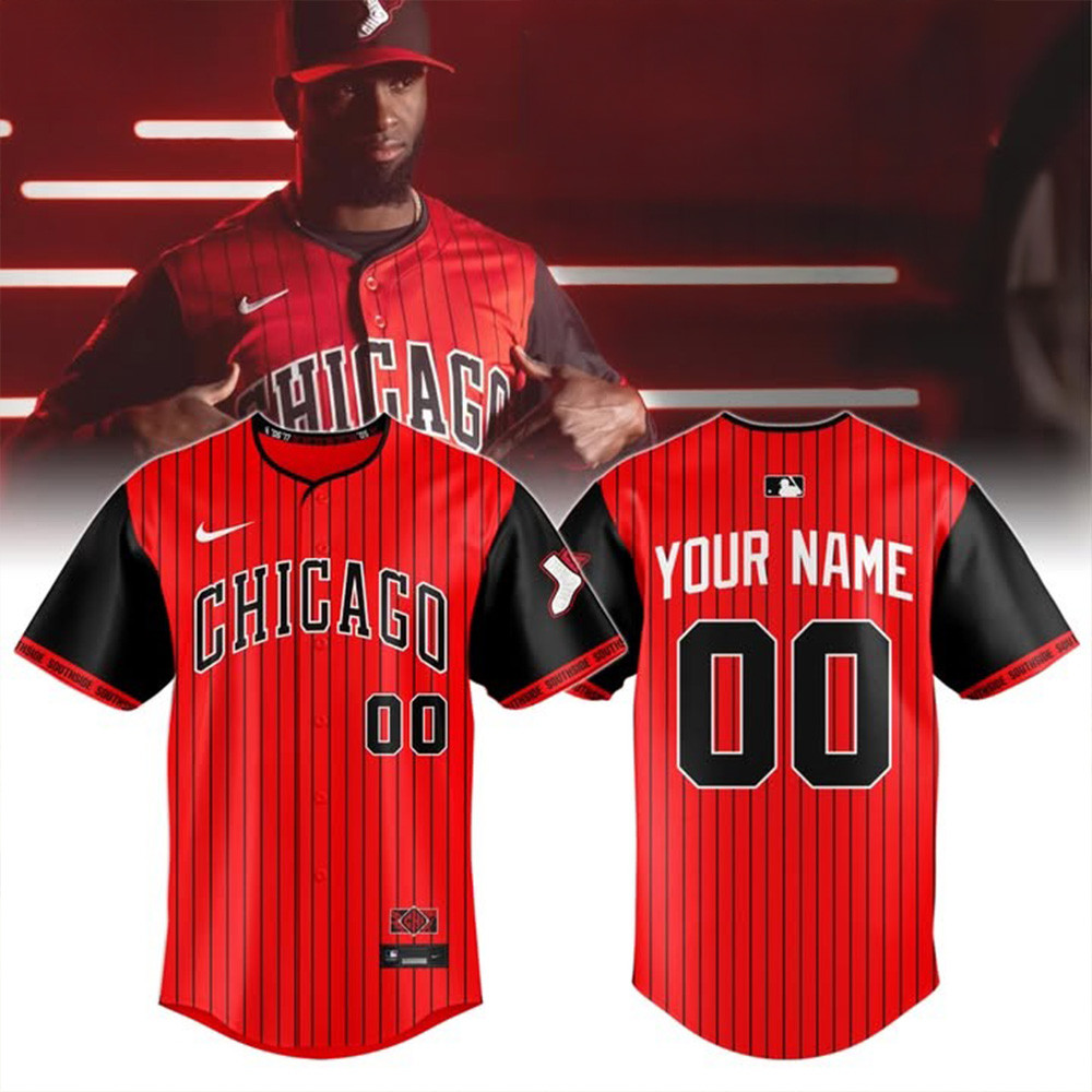 Custom Chicago White Sox Unveil 2025 City Connect 2 0 Baseball Jersey Custom Name And Number