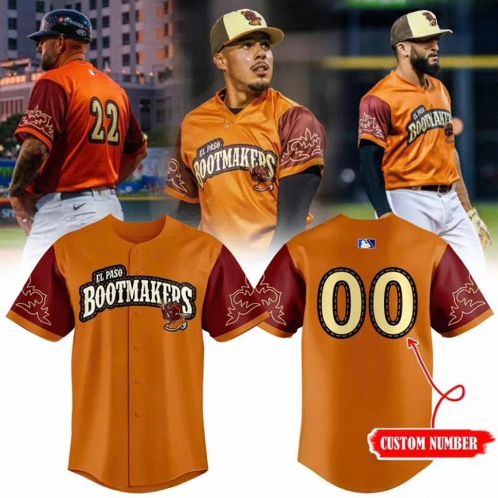 El Paso Chihuahuas Bootmakers Special 2025 Baseball Jersey For Men And Women