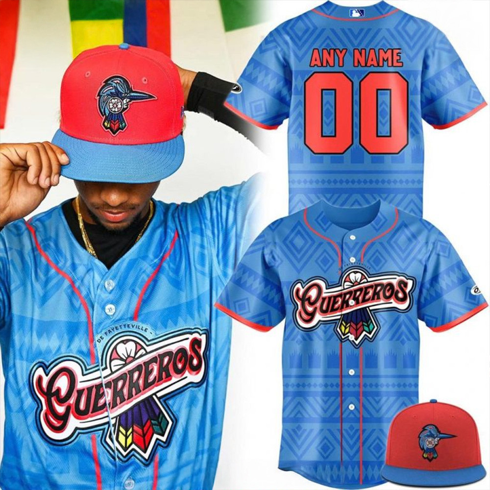Fayetteville Woodpeckers Los Guerreros De Fayetteville Special Baseball Jersey For Men And Women