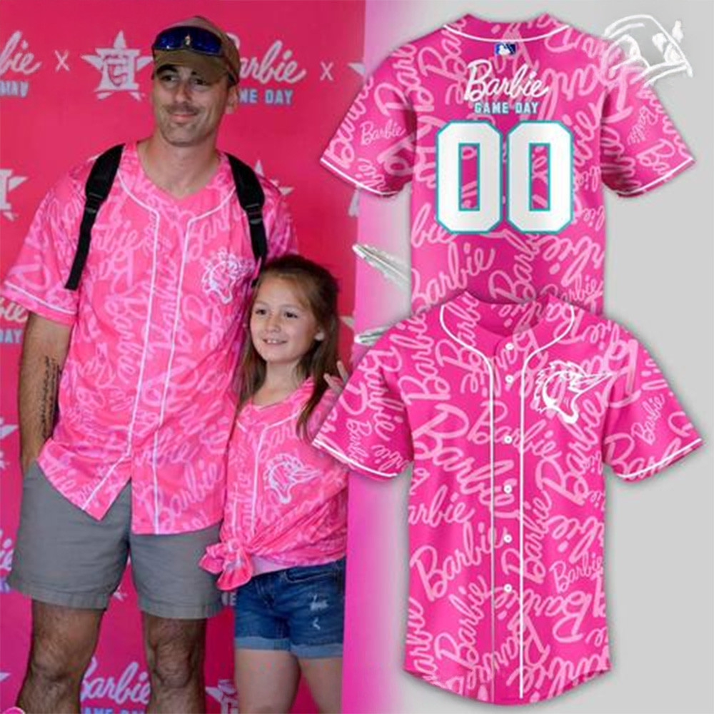 Fayetteville Woodpeckers x Barbie Game Day Special Baseball Jersey For Men And Women