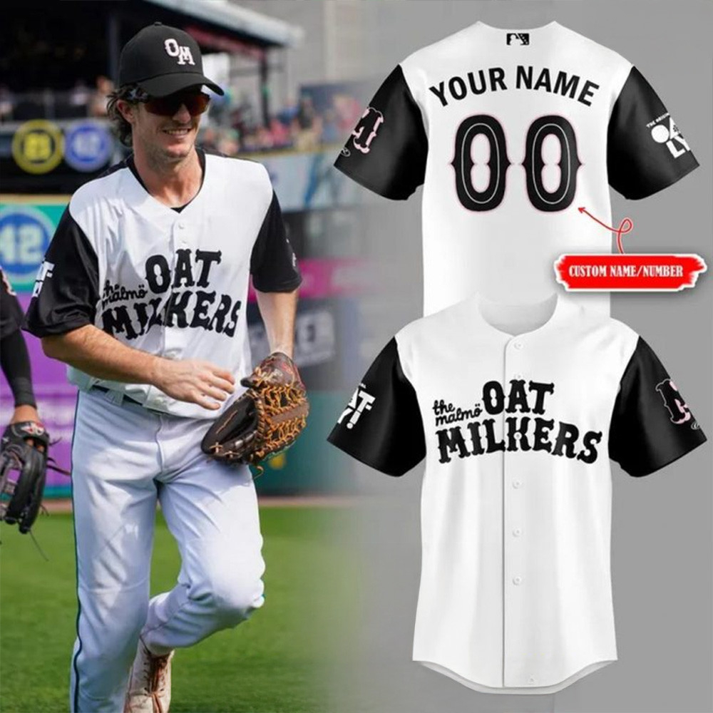 Hartford Yard Goats 2025 Malmo Oat Milkers Baseball Jersey For Men And Women