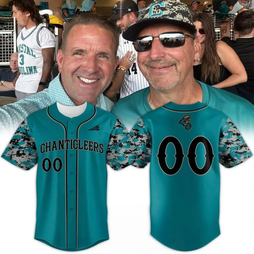 2025 Coastal Carolina Chanticleers Baseball Camo Baseball Jersey Personalized