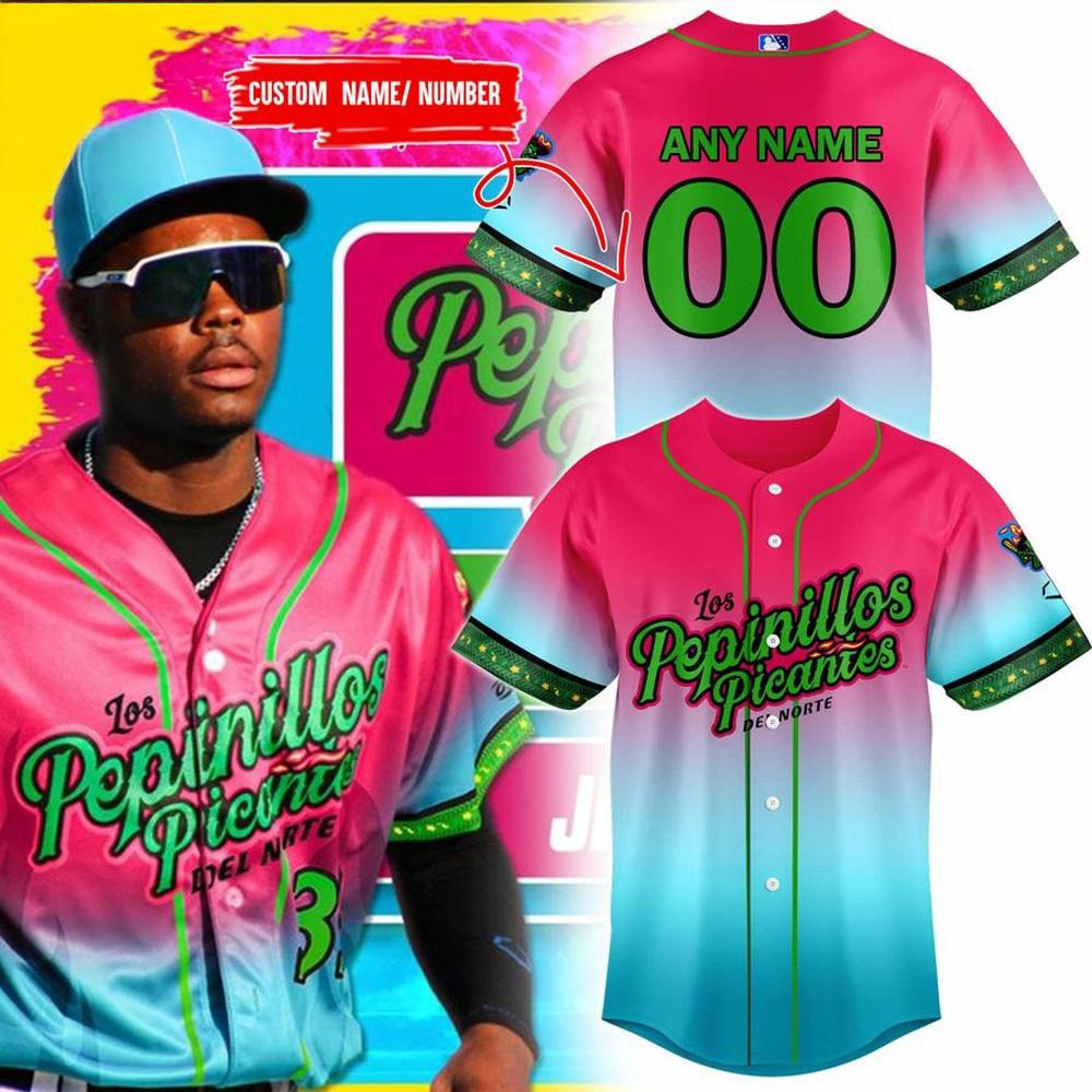 Great Lakes Loons Pepinillos Picantes Del Norte Baseball Jersey For Men And Women