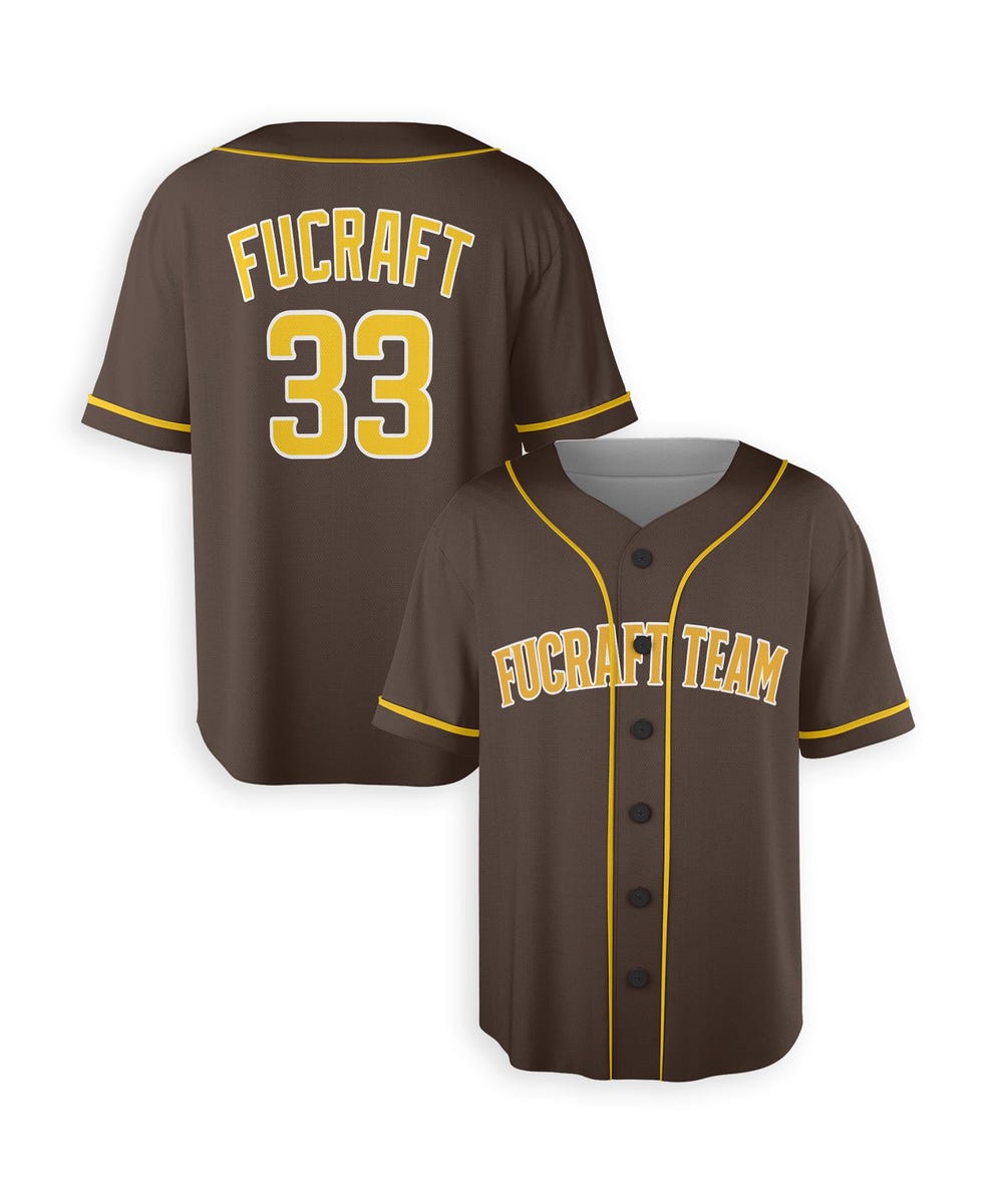 San Diego Padres Mlb Baseball Jersey Custom Brown Alternate Limited Player Custom Baseball Printing For Men And Women