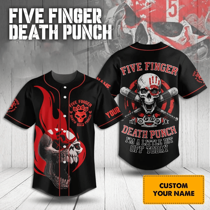 Five Finger Music Baseball Jersey For Fan Men And Women