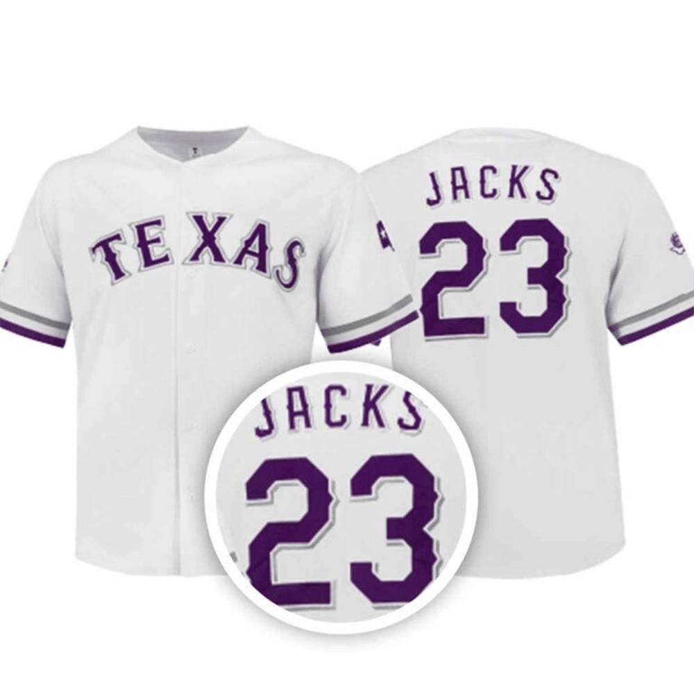 2025 Rangers Jacks #23 University Baseball Jersey For Men And Women