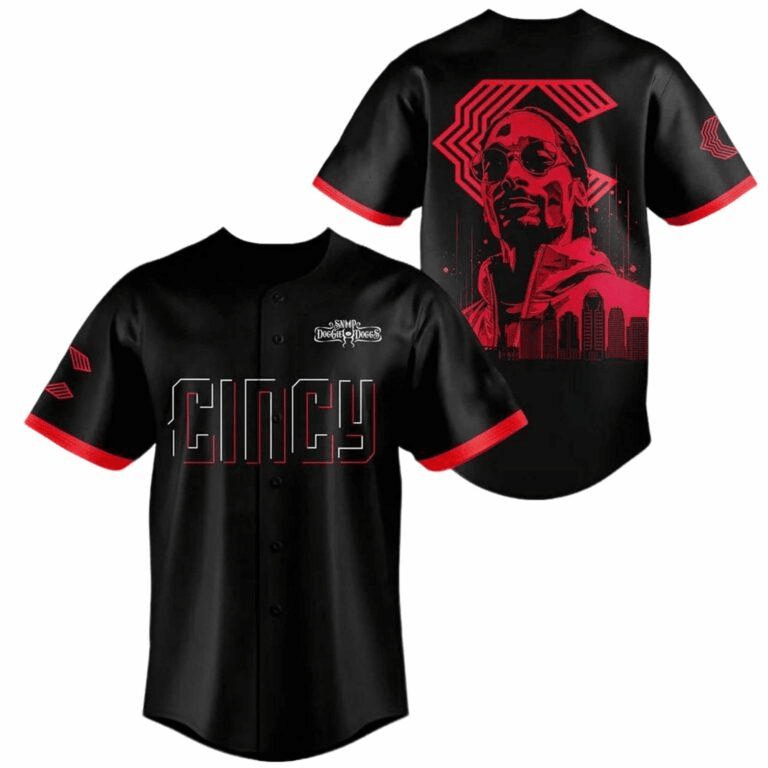 2025 Cincy Reds x Snoop Dogg Post-Game Concert Baseball Jersey For Men And Women