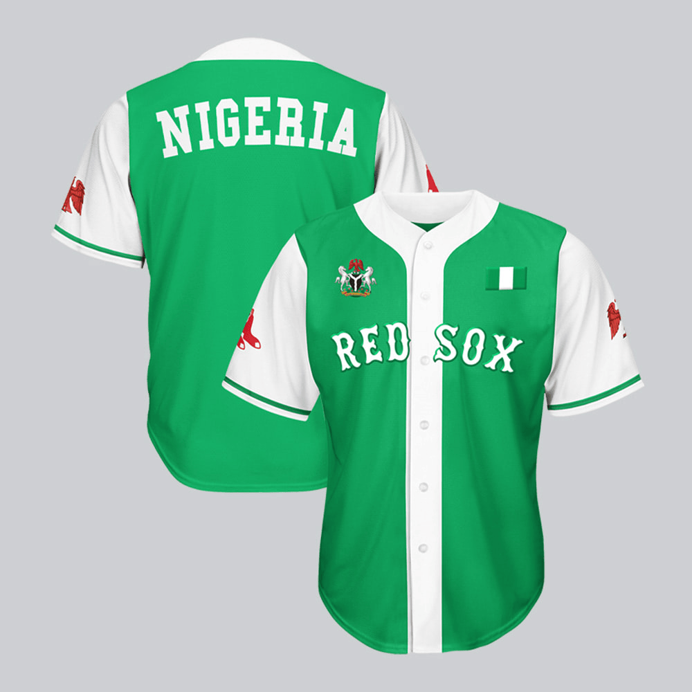 2025 Red Sox Nigerian Celebration Baseball Jersey For Men And Women