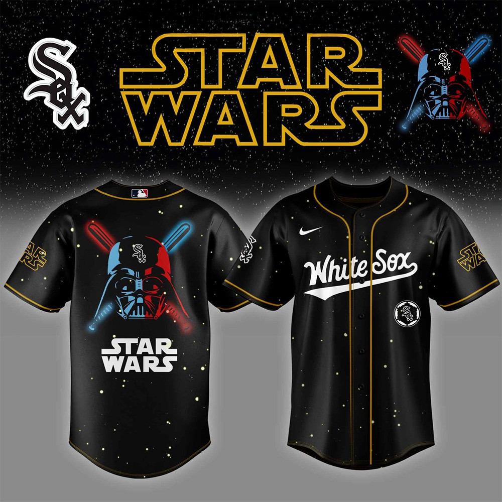 Chicago White Sox MLB x Star Wars 2025 Baseball Jersey For Men And Women