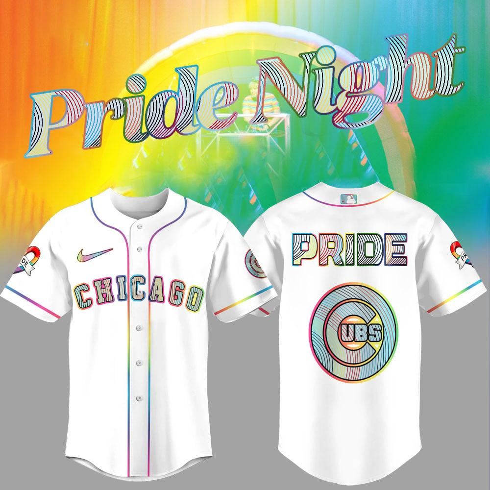 Chicago Cubs Pride Night Baseball Jersey For Men And Women