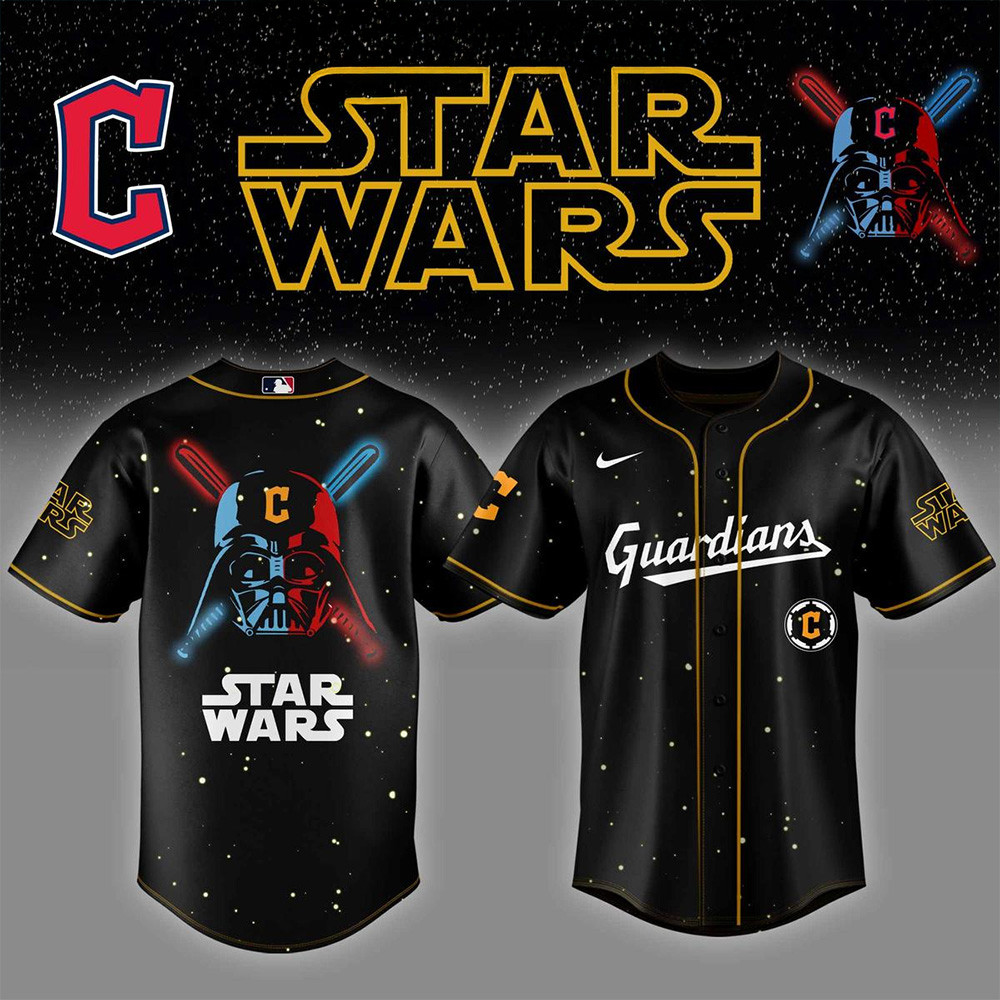 Cleveland Guardians MLB x Star Wars 2025 Baseball Jersey