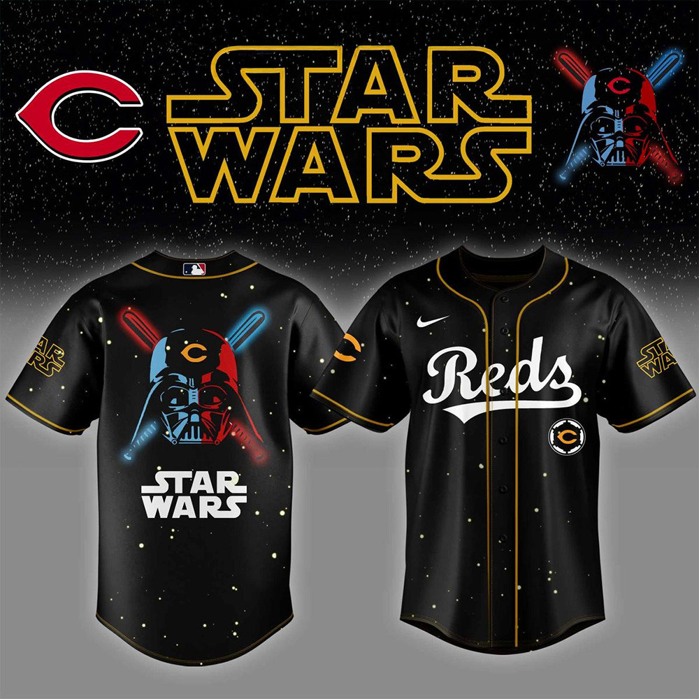Cincinnati Reds MLB x Star Wars 2025 Baseball Jersey For Men And Women