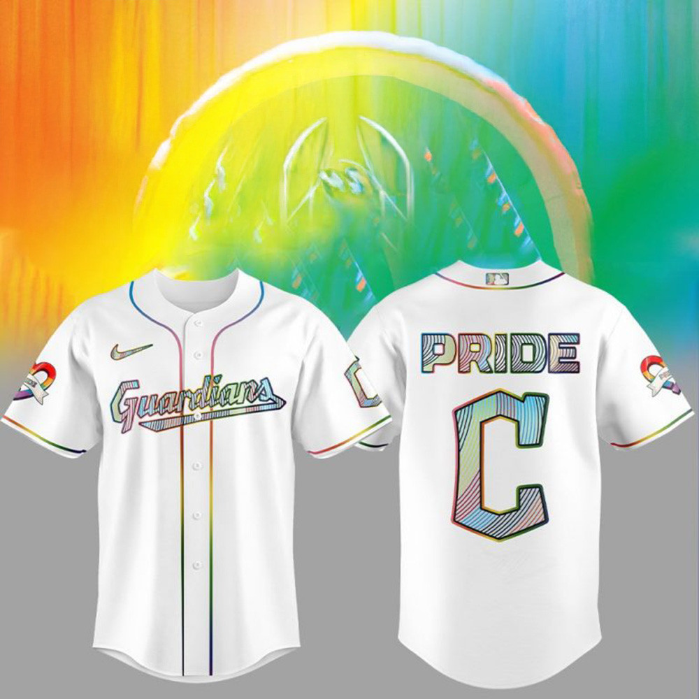Cleveland Guardians LGBTQ Pride Night 2025 Baseball Jersey For Men And Women