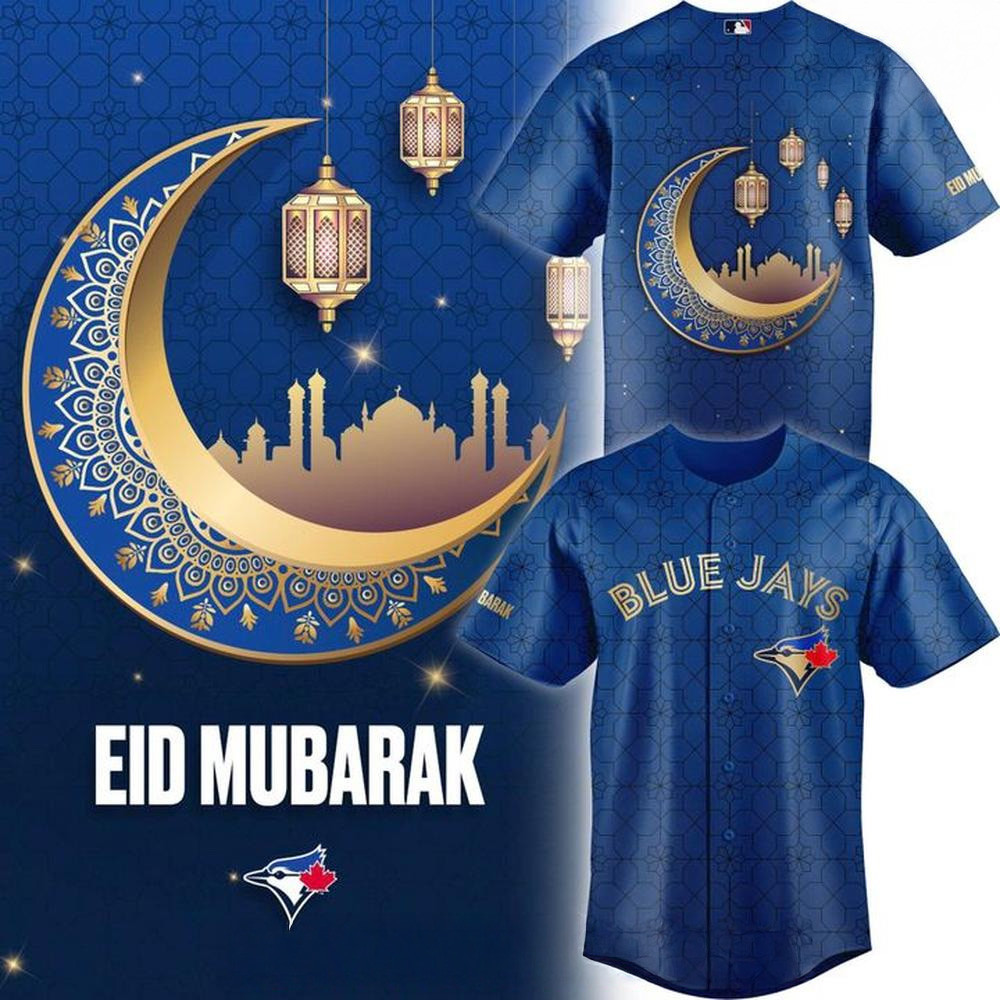Eid Al-Adha Toronto Blue Jays Special Baseball Jersey For Fans