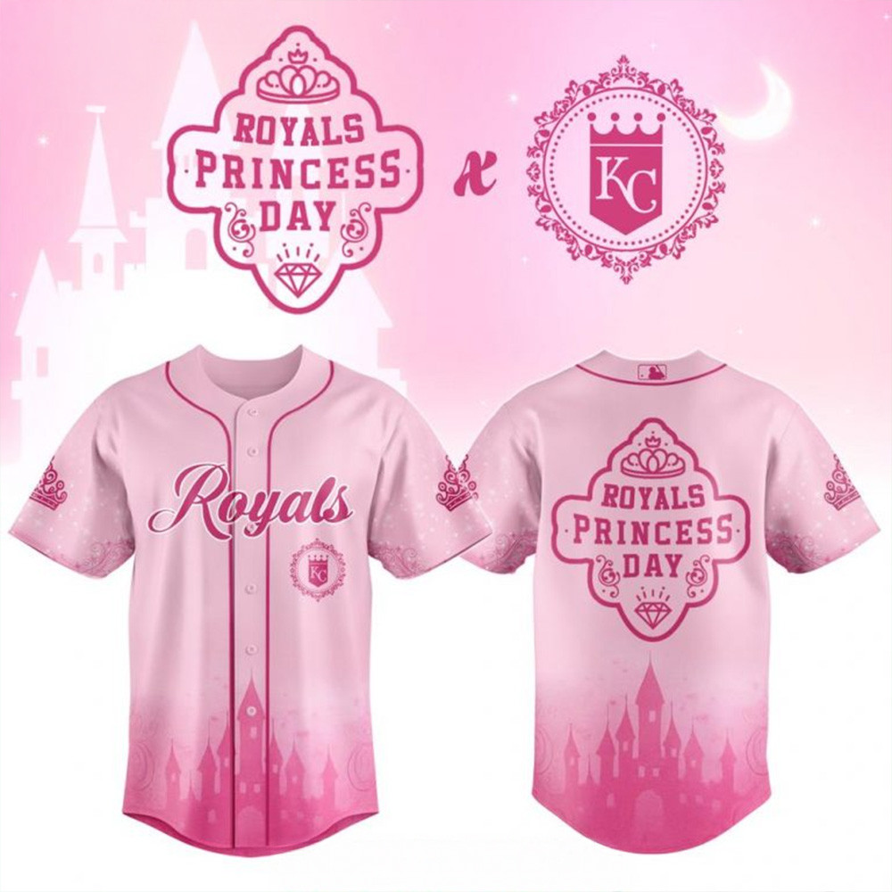 Official Kansas City Royals Princess Day 2025 Baseball Jersey For Men And Women