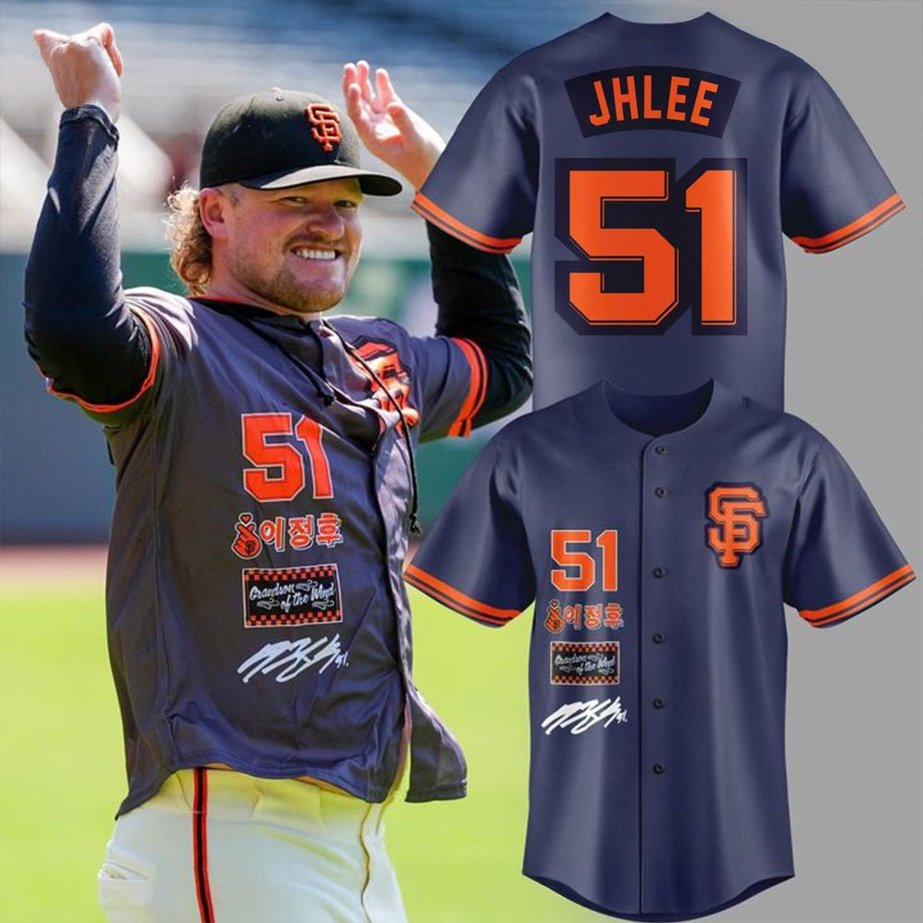 San Francisco Giants x Jung Hoo Lee Special Edition Baseball Jersey