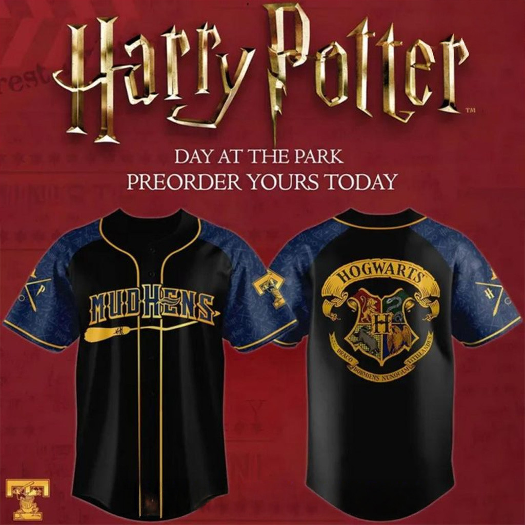 Milb Toledo Mud Hens x Harry Potter Night 2025 Baseball Jersey For Sport Fans