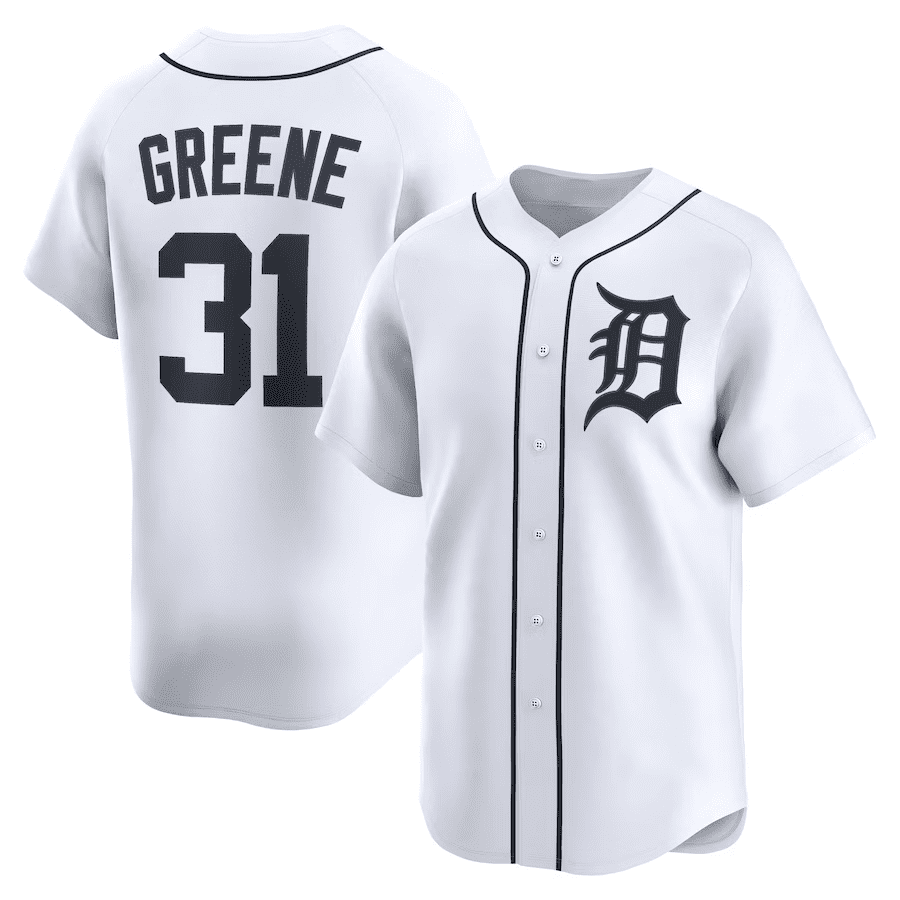 Riley Greene #31 Detroit Tigers Jersey Classic American Baseball Team Club Season 2025-2026