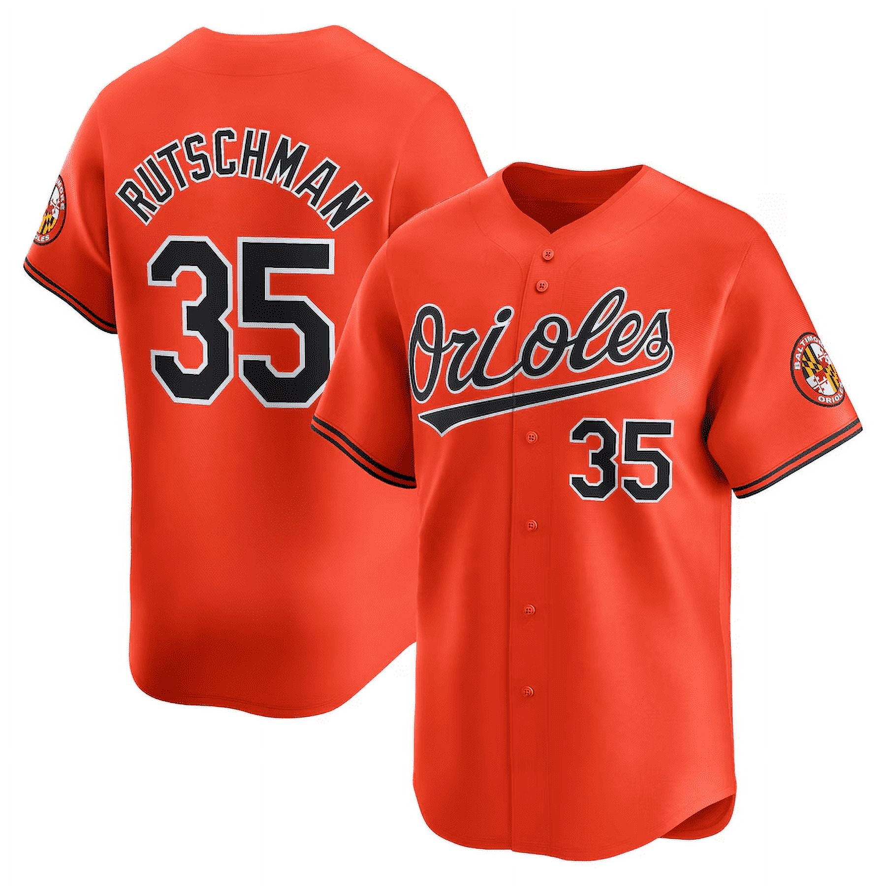 Adley Rutschman #35 Baltimore Orioles Jersey Stitched American Baseball Team Club