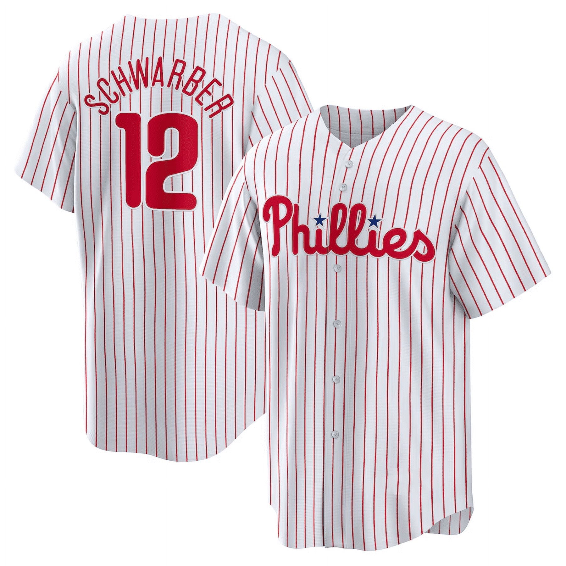 Kyle Schwarber #12 Philadelphia Phillies Jersey Player Classic For Sports Fans Gear