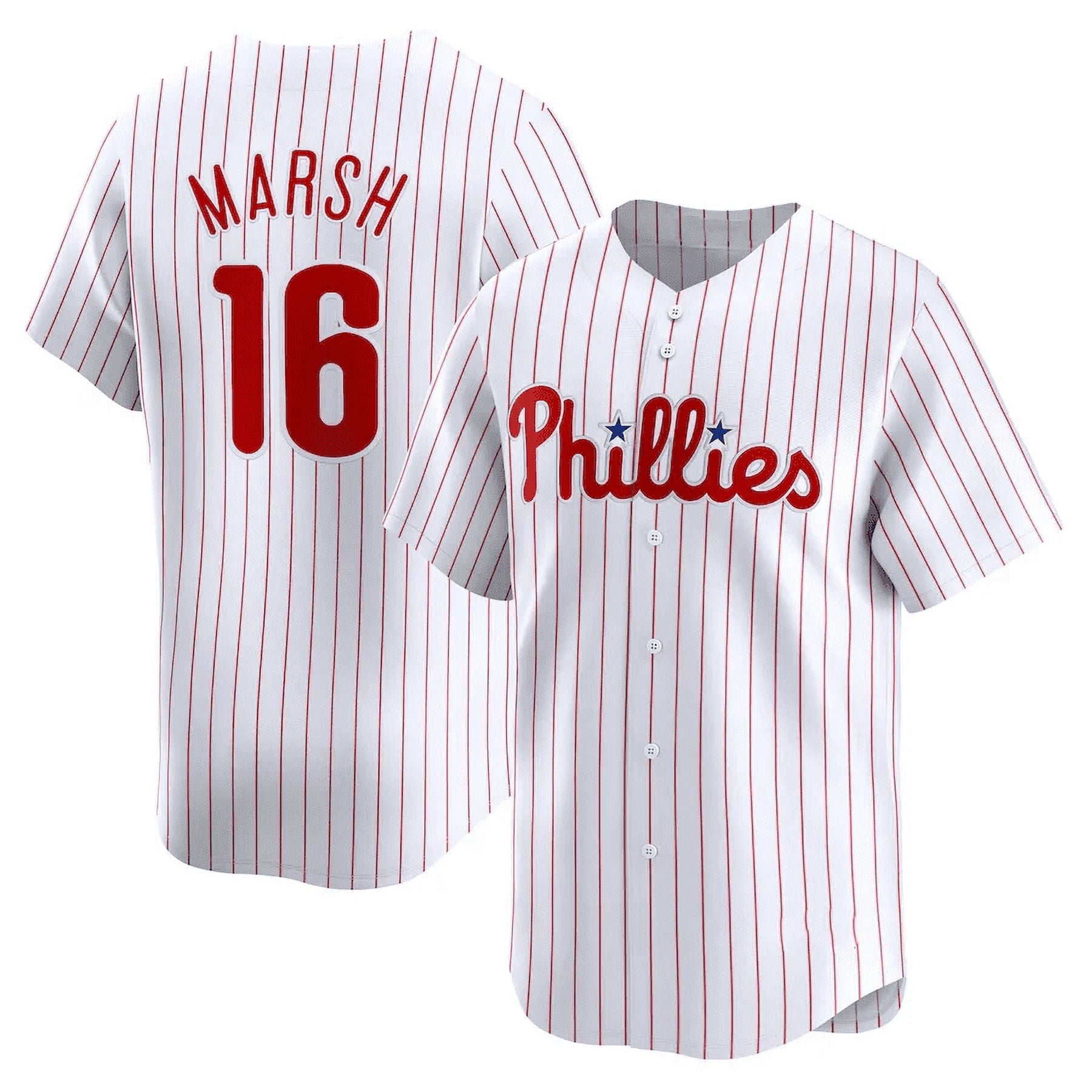Brandon Marsh #16 Philadelphia Phillies Jersey Player Classic For Sports Fans Gear