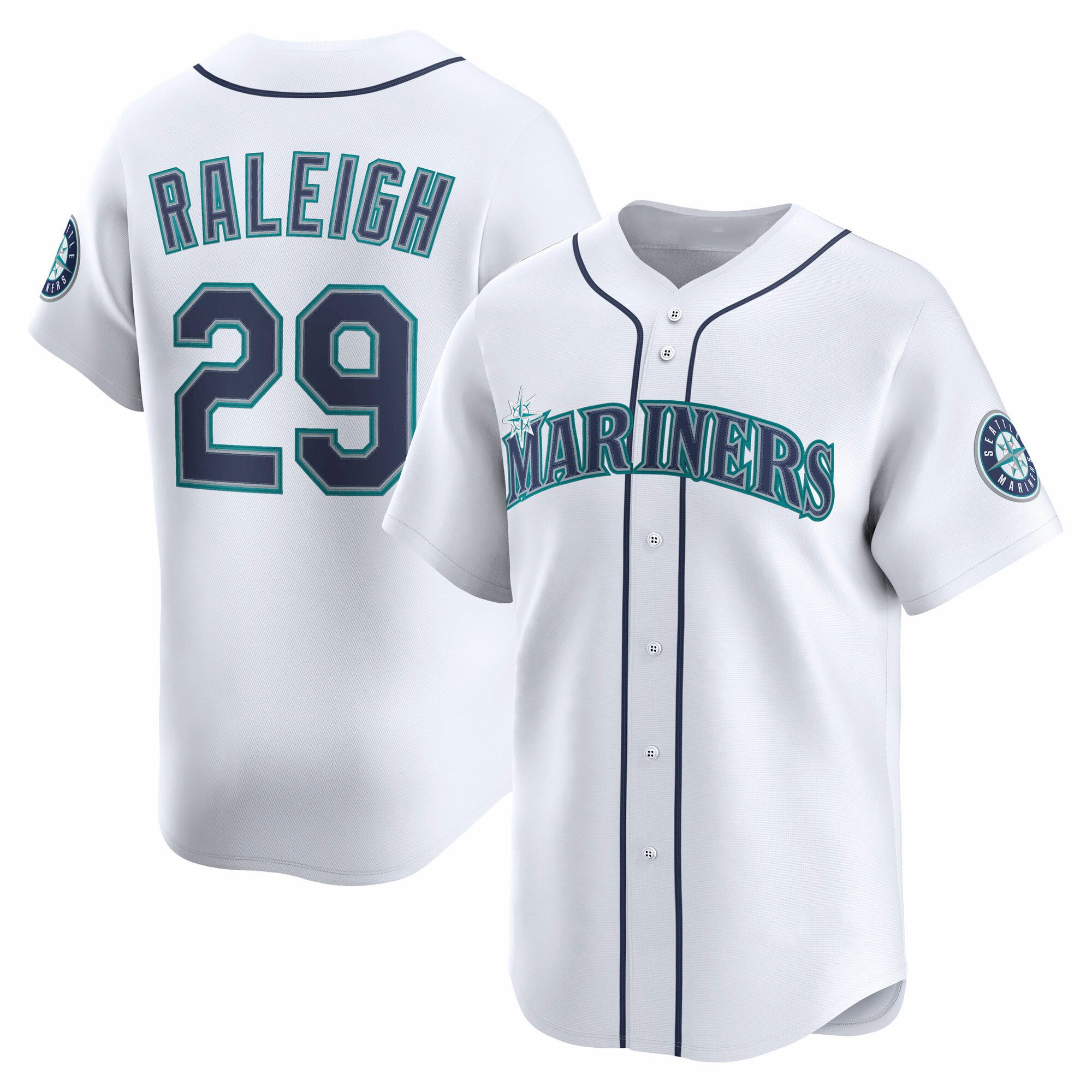 Cal Raleigh #29 Seattle Mariners Jersey Classic American Baseball Team Club Season 2025-2026