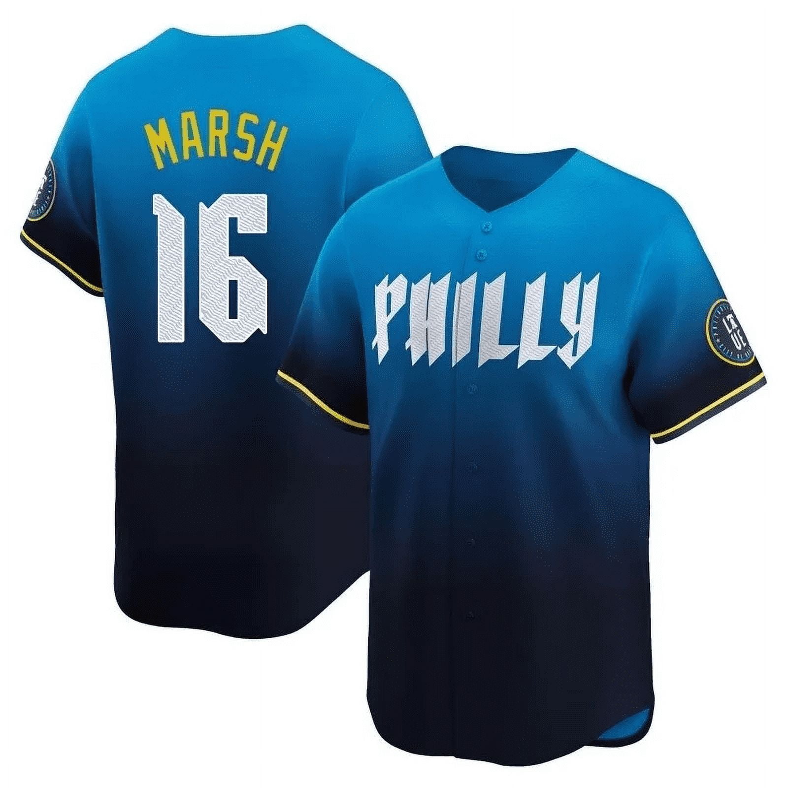Brandon Marsh #16 Philadelphia Phillies Jersey Player Classic For Sports Fans Gear