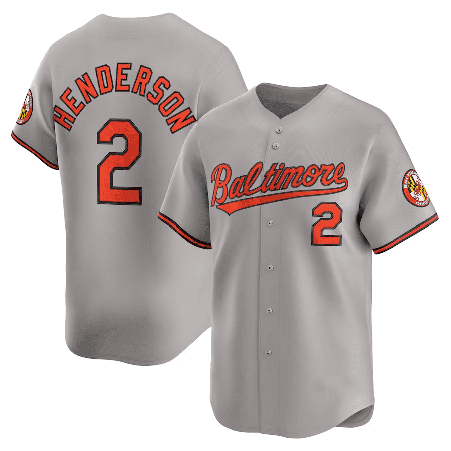 Gunnar Henderson #2 Baltimore Orioles Jersey Classic American Baseball Team Club Fashion Season 2025-2026