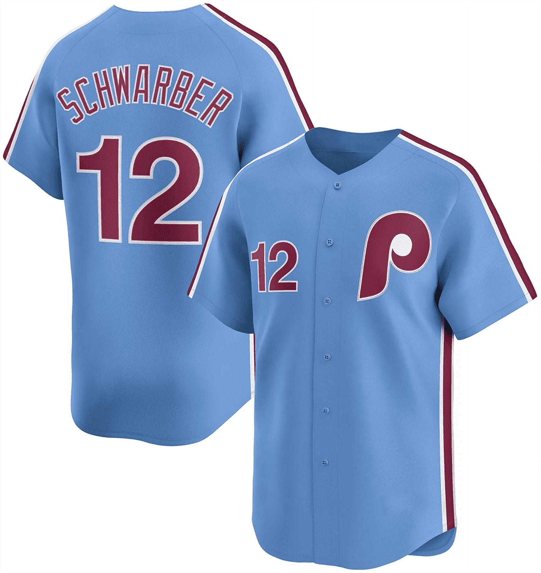 Kyle Schwarber #12 Philadelphia Phillies Jersey Stitched American Baseball Team Club
