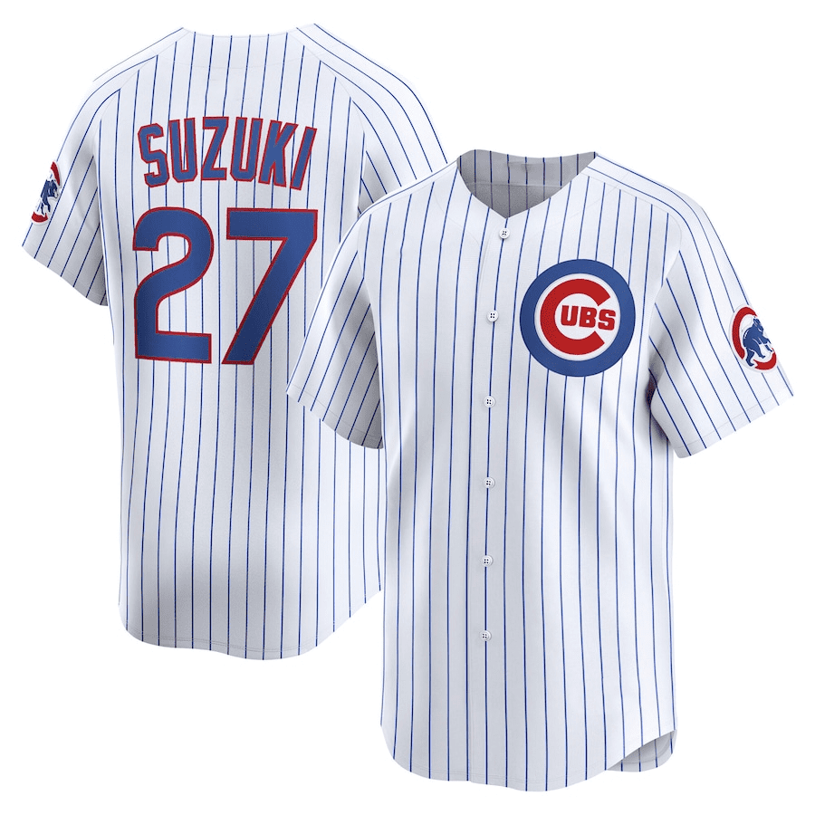 Seiya Suzuki #27 Chicago Cubs Jersey Player Classic For Sports Fans Gear
