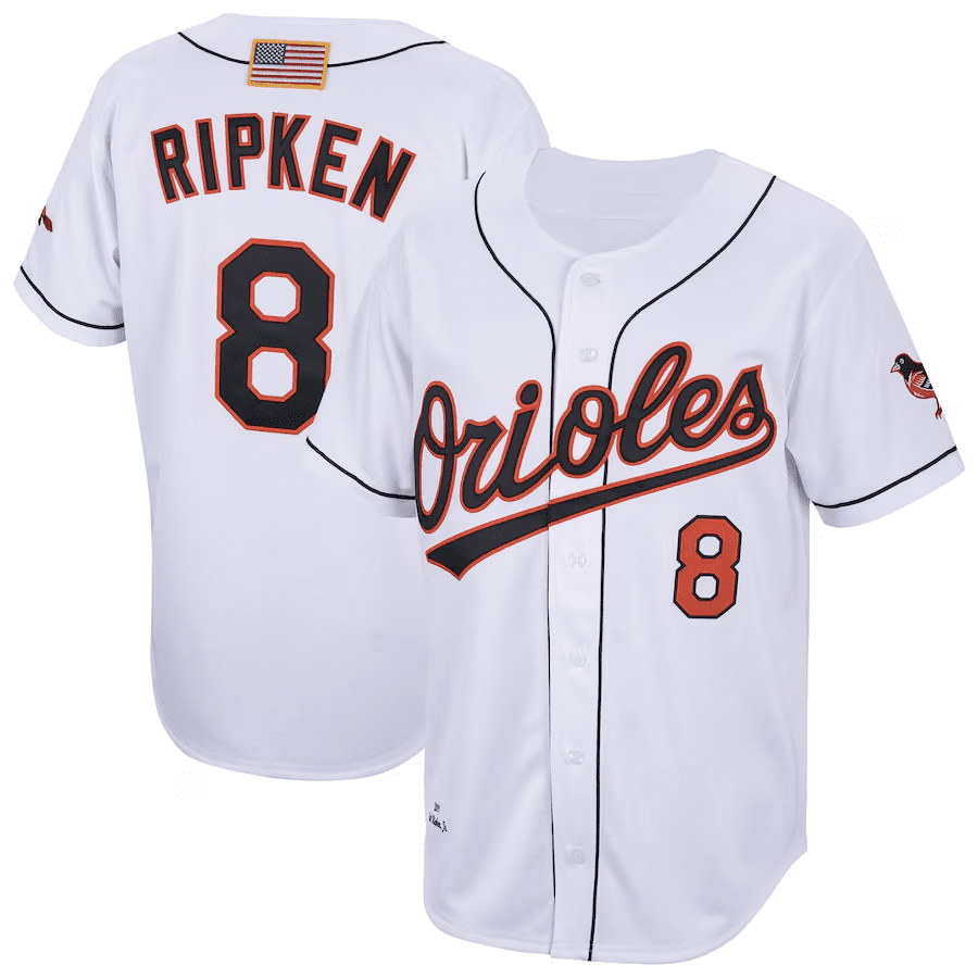 Cal Ripken #8 Baltimore Orioles Jersey Player Performance Sport Limited For Men And Women