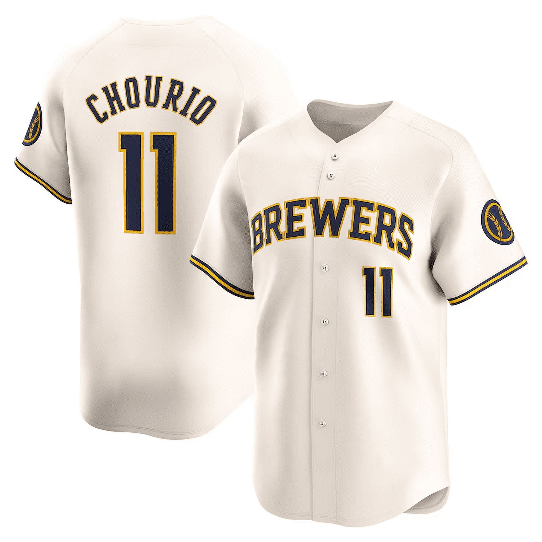Jackson Chourio #11 Milwaukee Brewers Jersey MLB American Baseball Team Club