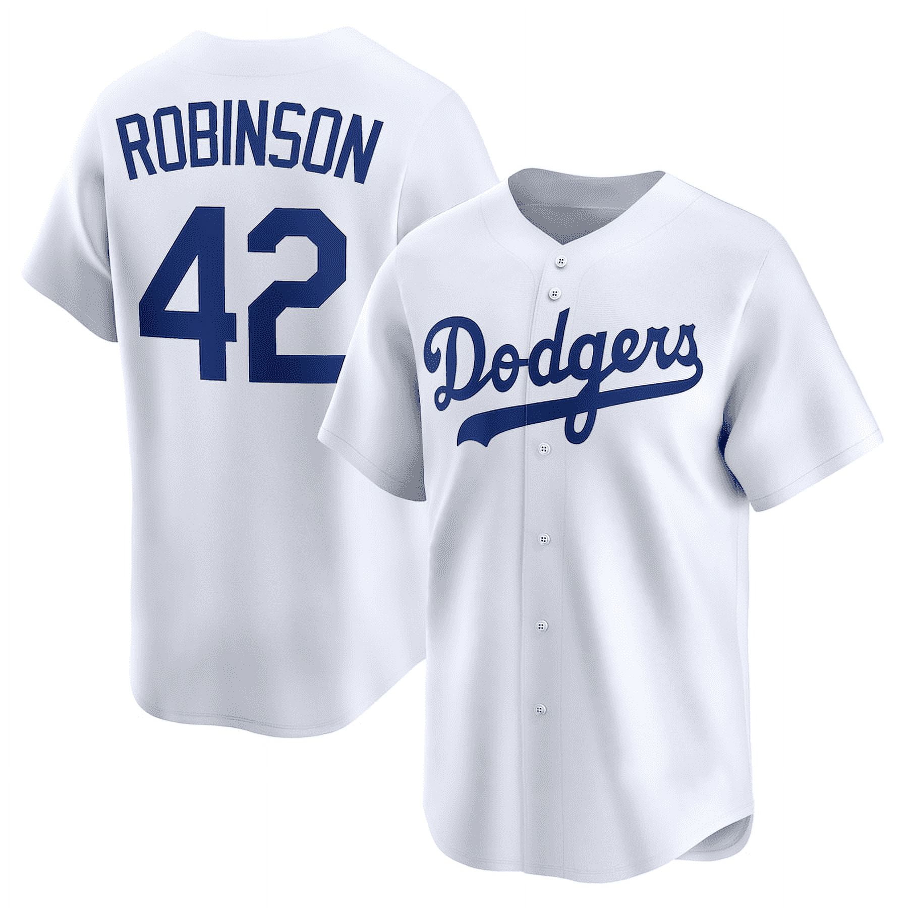 Jackie Robinson #42 Los Angeles Dodgers Jersey Player Classic For Sports Fans Gear