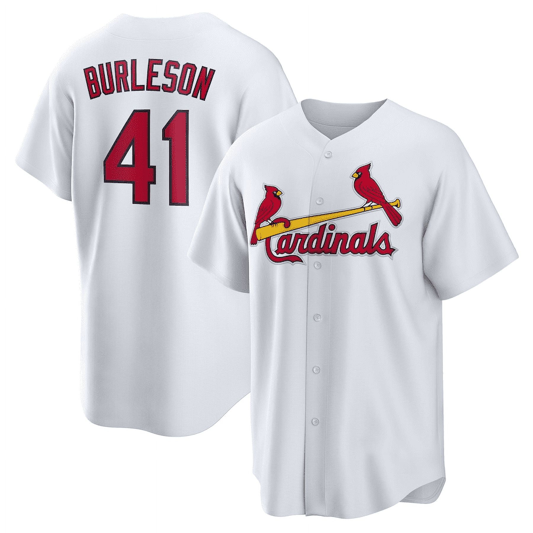 Alec Burleson #41 St. Louis Cardinals Jersey Player Classic For Sports Fans Gear