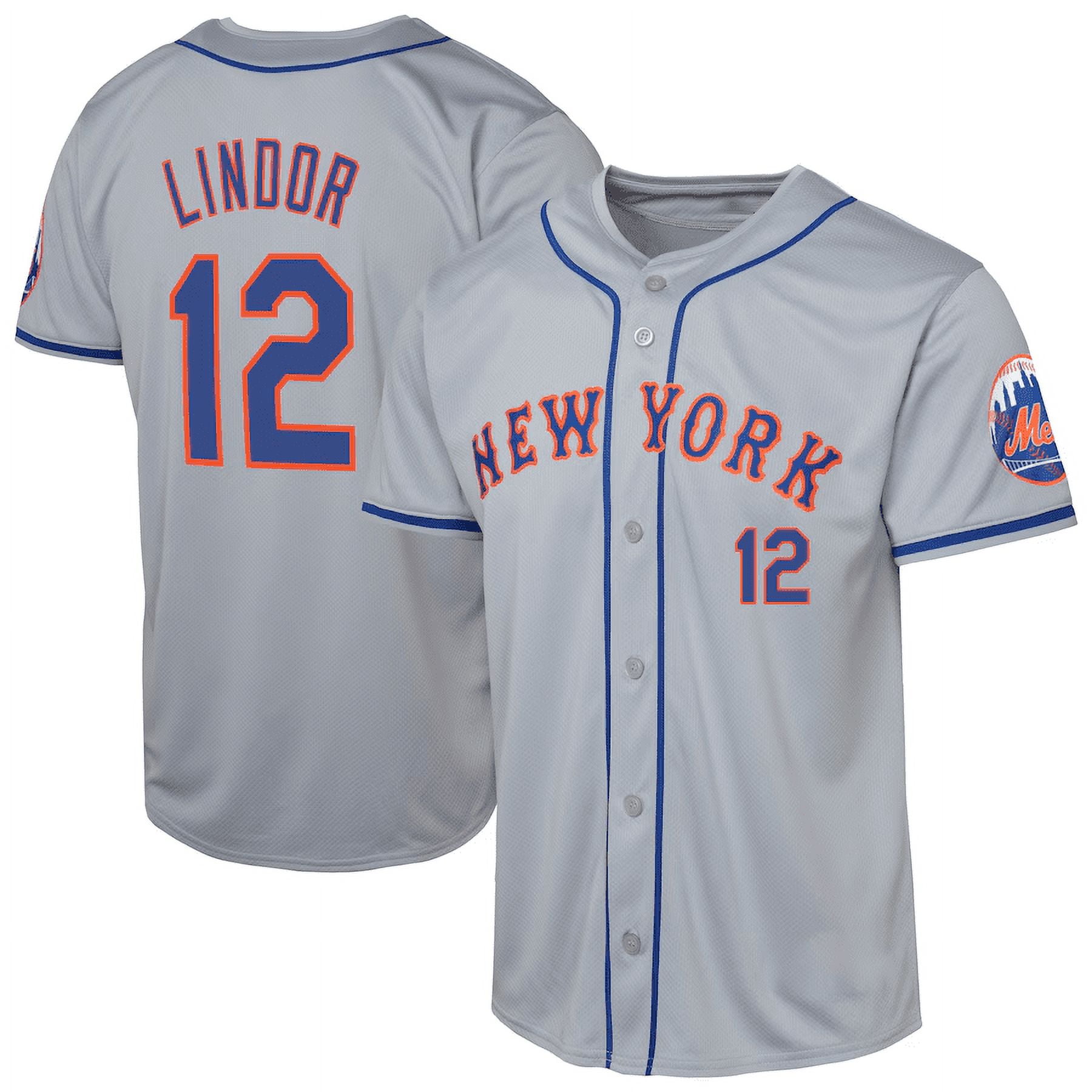 Francisco Lindor #12 New York Mets Jersey Player Performance Sport Limited For Men And Women