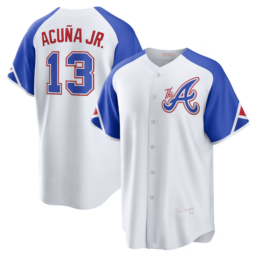 Ronald Acuna Jr #13 Atlanta Braves Jersey Player Performance Sport Limited For Men And Women