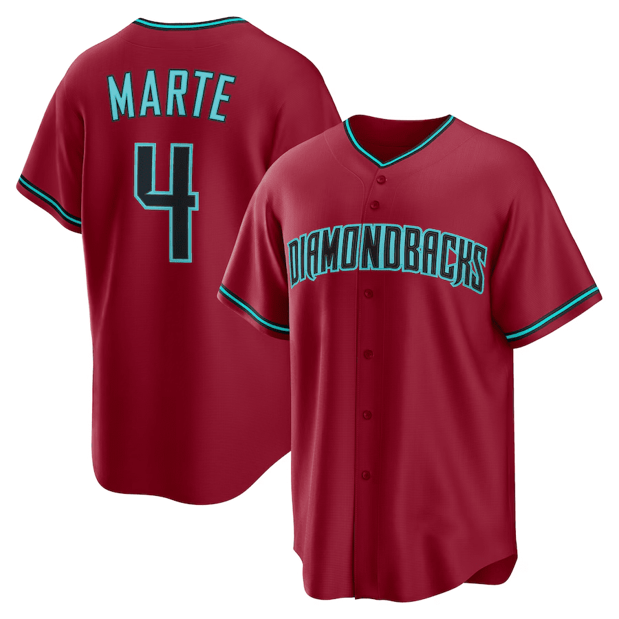 Ketel Marte #4 Arizona Diamondbacks Jersey Player Performance Sport Limited For Men And Women