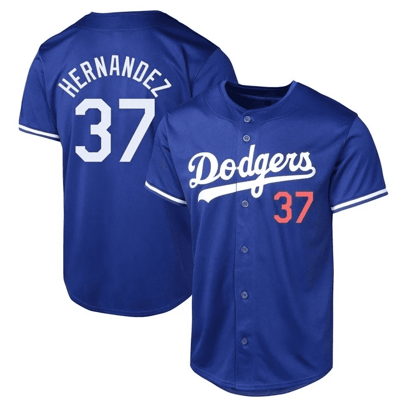 Teoscar Hernandez #37 Los Angeles Dodgers Jersey Player Performance Sport Limited For Men And Women