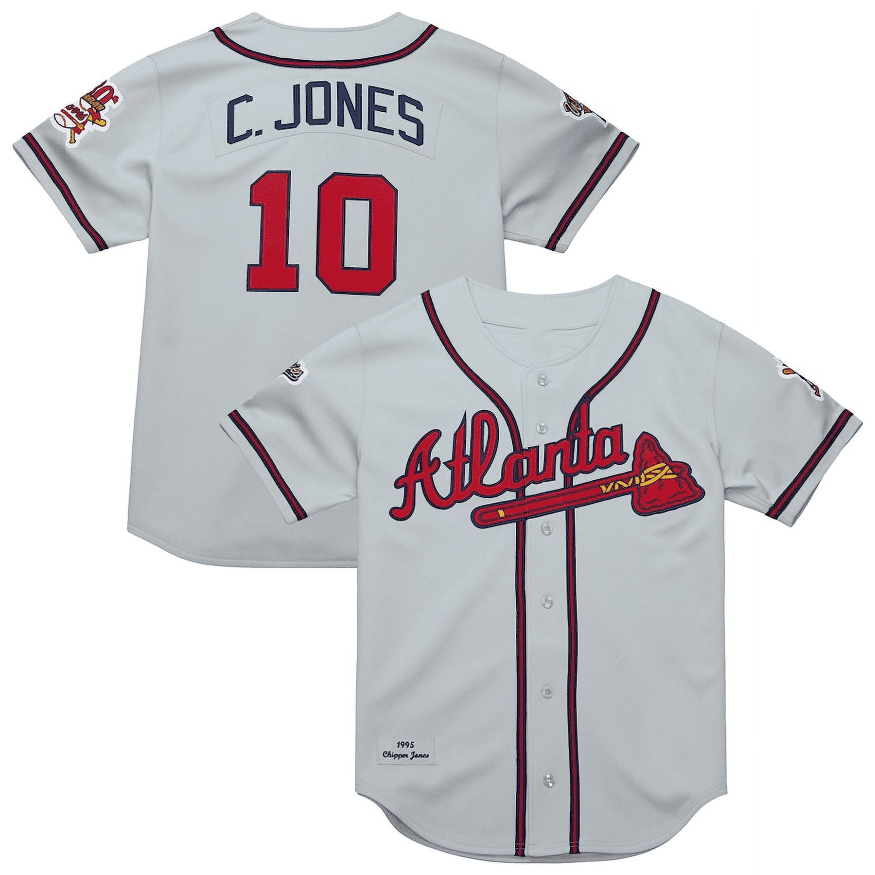 Chipper Jones #10 Atlanta Braves Jersey Player Performance Sport Limited For Men And Women